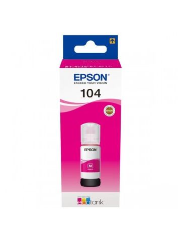 Epson C13T00P340 (104) Ink cartridge magenta, 7.5K pages, 70ml