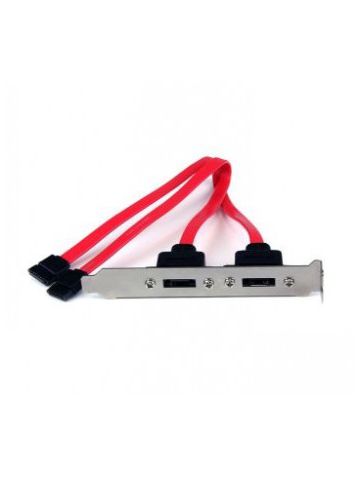 StarTech.com 2 Port SATA to eSATA Slot Plate Bracket