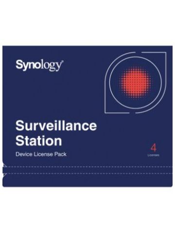 Synology 4x Cameras Licence Pack