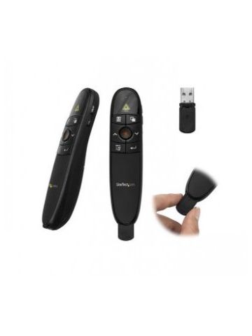 StarTech.com Wireless Presentation Remote with Red Laser Pointer - 90 ft. (27 m)