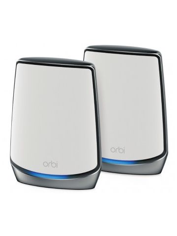 Netgear Orbi RBK852-100EUS AX6000 WiFi 6 Mesh System Tri-band Wi-Fi 6 8 Internal