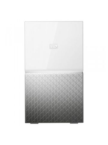 Western Digital MY CLOUD HOME Duo personal cloud storage device 6 TB Ethernet LAN Silver,White