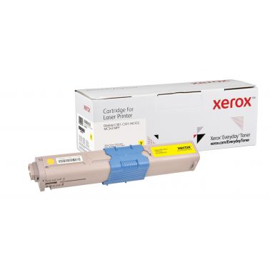 Xerox 006R04263 Toner-kit yellow, 1.5K pages (replaces OKI 44973533) for OKI C 301