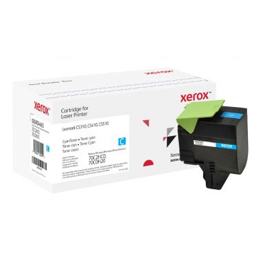 Xerox 006R04483 Toner-kit cyan, 3K pages (replaces Lexmark 700H2 702HC) for Lexmark CS 310/510