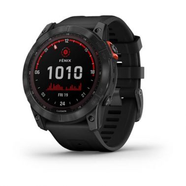 Garmin fenix 7X Solar 3.56 cm (1.4") MIP 51 mm Digital 280 x 280 pixels Touchscreen Grey Wi-Fi GPS (satellite)