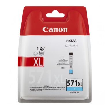 Canon 0332C004 (CLI-571 CXL) Ink cartridge cyan, 680 pages, 11ml