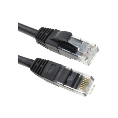 Maplin Outdoor External RJ45 CAT6 Ethernet LAN Cable Copper UTP 30m Black