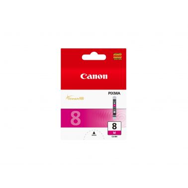 Canon 0622B001/CLI-8M Ink cartridge magenta, 478 pages ISO/IEC 24711 13ml for Canon Pixma IP 3300/4200/6600/MP 960/Pro 9000