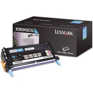 Lexmark X560H2CG Toner cartridge cyan, 10K pages ISO/IEC 19752 for Lexmark X 560