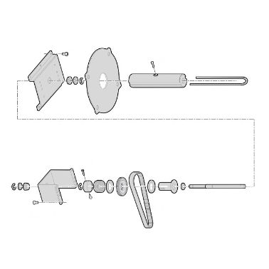 Intermec 1-207084-800 printer/scanner spare part