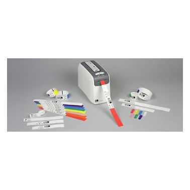 Zebra Z-Band Direct Wristband White Roll