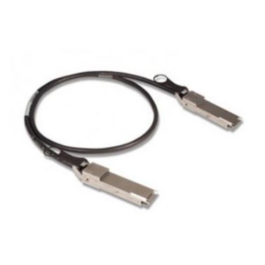 Extreme networks 1m, QSFP+ fibre optic cable QSFP+ Black