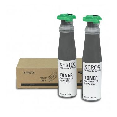 Xerox 106R01277 Toner black, 6.3K pages  5% coverage, Pack qty 2