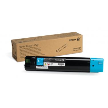 Xerox 106R01507 Toner cyan high-capacity, 12K pages/5% for Xerox Phaser 6700