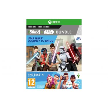 Microsoft Xbox One SIMS 4 Plus Star Wars: Journey to Batuu Bundle Game