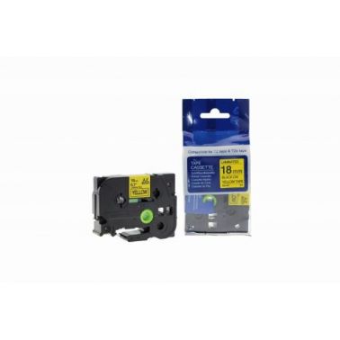 CTS Compatible Brother P Touch TZe-641 Black on Yellow also for TZ-641 Label Cassette