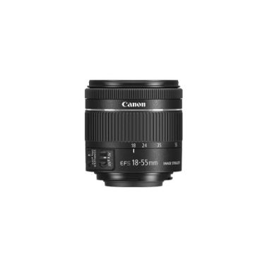 Canon EF-S 18-55mm f/4-5.6 IS STM SLR Standard zoom lens Black
