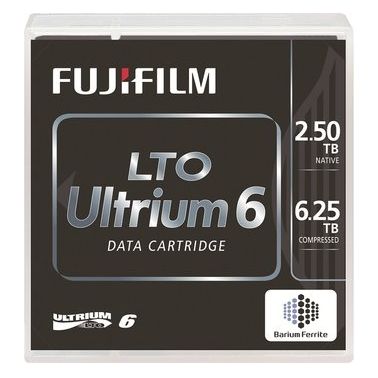 Fujifilm LTO Ultrium 6 tape Blank data tape 2500 GB 1.27 cm