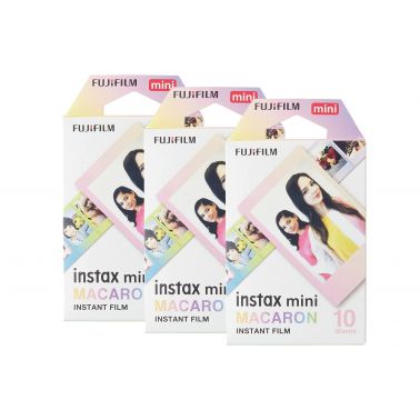 Fujifilm Instax Mini Macaron Photo Film - 30 Shot Pack