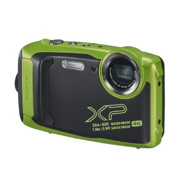 Fujifilm Finepix XP140 16.4MP 5x Zoom Tough Compact Camera - Lime Green