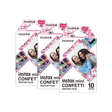 Fujifilm Instax Mini Confetti Photo Film - 30 Shot Pack