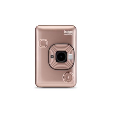 Fujifilm Instax Mini LiPlay Hybrid Instant Camera - Blush Gold