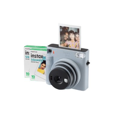 Fujifilm Instax Square SQ1 Instant Camera with 20 Shot Pack - Glacier Blue