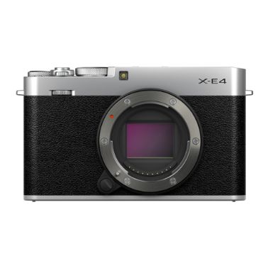 Fujifilm X-E4 Mirrorless Camera - Silver, Body Only