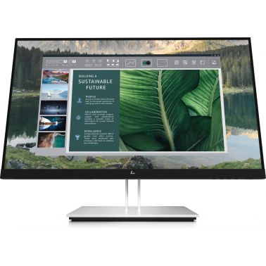 HP E-Series E24u G4 computer monitor 60.5 cm (23.8") 1920 x 1080 pixels Full HD Black