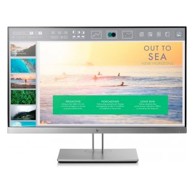 HP EliteDisplay E233 58.4 cm (23") 1920 x 1080 pixels Full HD LED Black,Silver