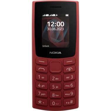 Nokia 105 4.57 cm (1.8") 78.7 g Red Feature phone