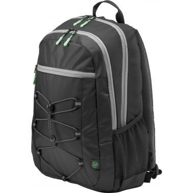 HP 39.62 cm (15.6") Active Backpack (Black/Mint Green)