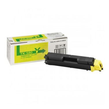 KYOCERA 1T02KTANL0 (TK-580 Y) Toner yellow, 2.8K pages