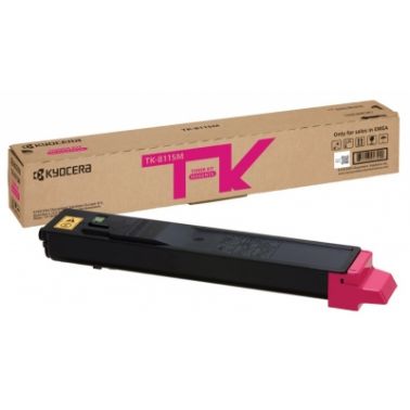 Kyocera 1T02P3BNL0/TK-8115M Toner-kit magenta, 6K pages ISO/IEC 19752 for Kyocera M 8124