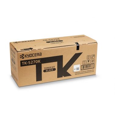 Kyocera 1T02TV0NL0/TK-5270K Toner-kit black, 8K pages ISO/IEC 19752 for Kyocera P 6230