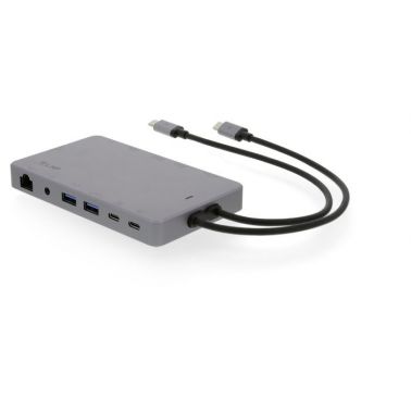 LMP Display Dock 2 Wired USB 3.2 Gen 1 (3.1 Gen 1) Type-C Grey