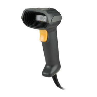 Lindy 20770 barcode reader Handheld bar code reader 1D/2D CMOS Black, Yellow