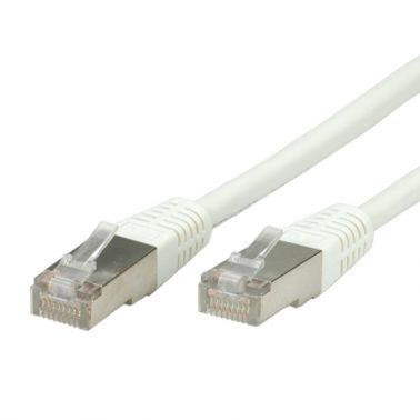 VALUE S/FTP (PiMF) Patch Cord, Cat.6, white 10 m