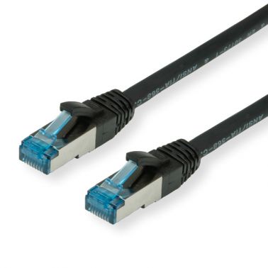 Value 5m S/FTP Cat.6a networking cable Black Cat6a S/FTP (S-STP)