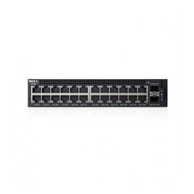 DELL X-Series X1026P Managed L2+ Gigabit Ethernet (10/100/1000) Black 1U Power over Ethernet (PoE)