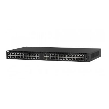 DELL N-Series N1148T-ON Managed L2 Gigabit Ethernet (10/100/1000) Black 1U
