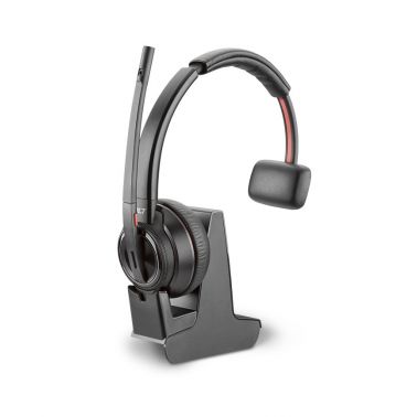 POLY W8210 Headset Wireless Head-band Office/Call center Bluetooth Charging stand Black