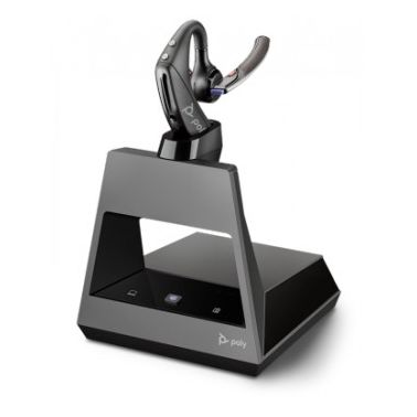 Poly Voyager 5200 Office Headset Ear-Hook, In-Ear Black