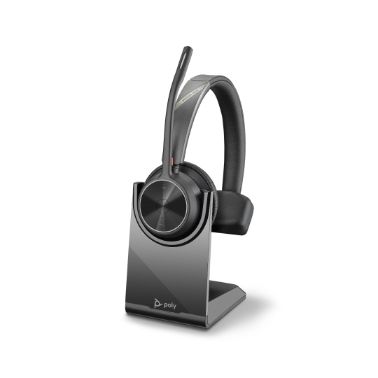 POLY Voyager 4310 UC Headset Wireless Head-band Office/Call center USB Type-C Bluetooth Charging sta