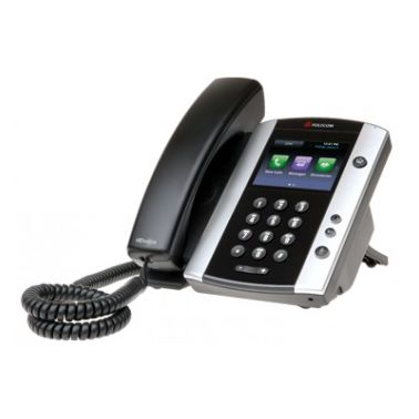 POLY VVX 500 IP phone Black,Silver Wired handset LCD 12 lines