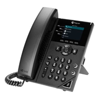 POLY 250 IP phone Black 4 lines LCD