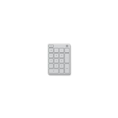 Microsoft Number Pad numeric keypad Universal Bluetooth White