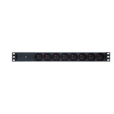 Retex RX – UTE CEE7/5 16A power distribution unit (PDU) 8 AC outlet(s) 1U Black