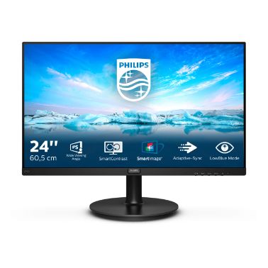 PHILIPS 242V8A Full HD 23.8" LCD Monitor - Black