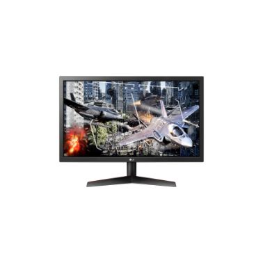 LG 24GL600F LED display 59.9 cm (23.6") 1920 x 1080 pixels Full HD Black, Red